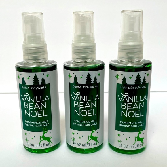 Bath & Body Bath Body Works Vanilla Bean Noel Mist 3oz X 3 New Poshmark